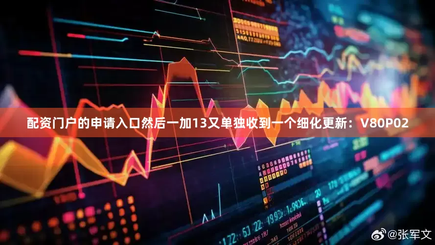 配资门户的申请入口然后一加13又单独收到一个细化更新：V80P02