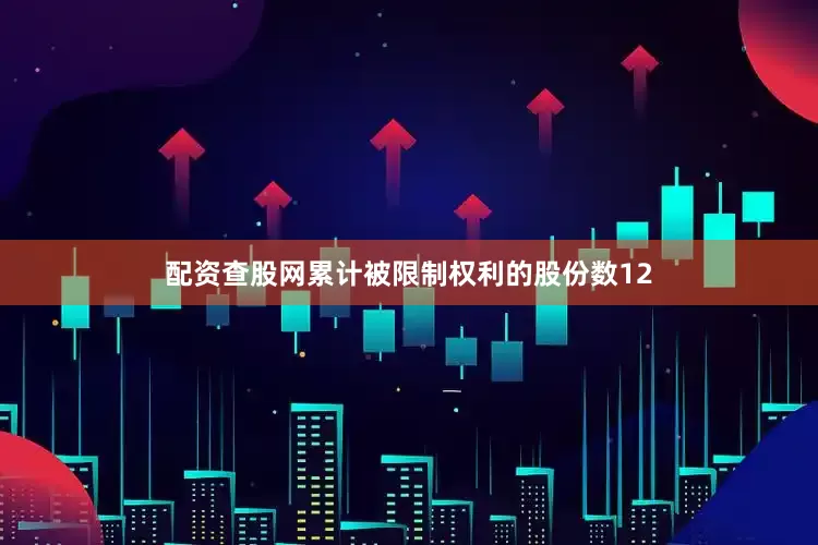 配资查股网累计被限制权利的股份数12